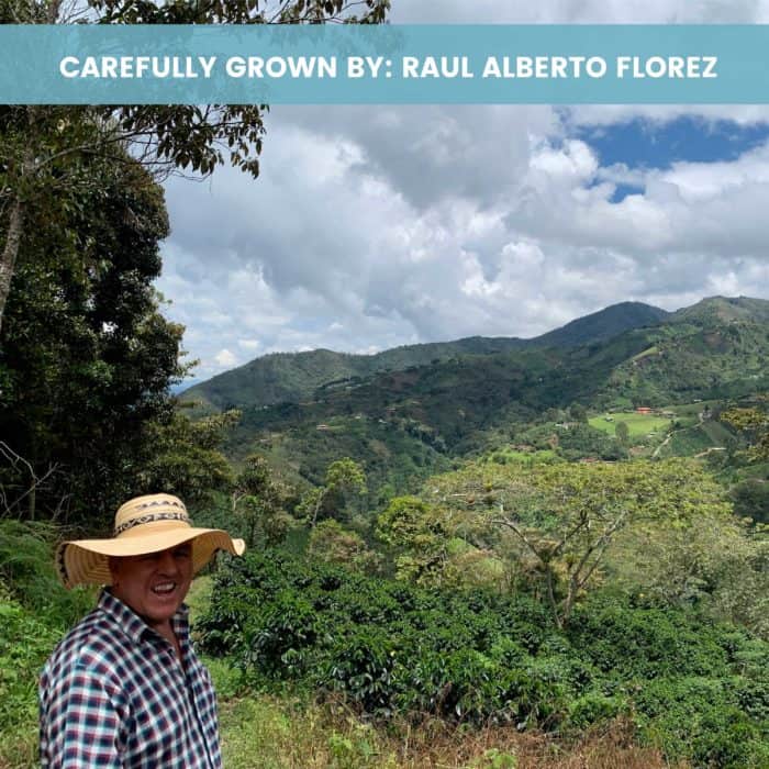 Picture of Don Jorge one of Hatillo Coffee's premium single origin coffee farmers in his La Teresita farm near Barbosa Antioquia Colombia